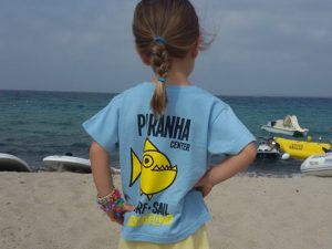 Piranha Center bambina con maglia